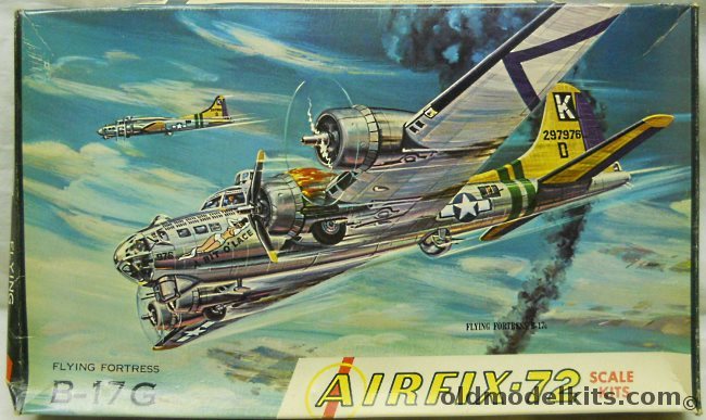 Airfix 1/72 Flying Fortress B-17G Craftmaster Issue, 2-163 plastic model kit
